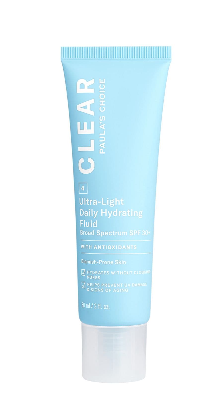 Clear Ultra-Light Daily Hydrating Fluid SPF30 60 ml