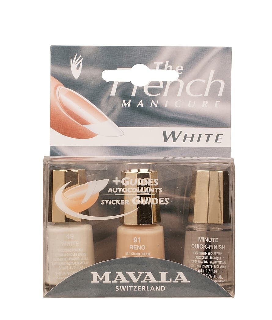 French Manicure White