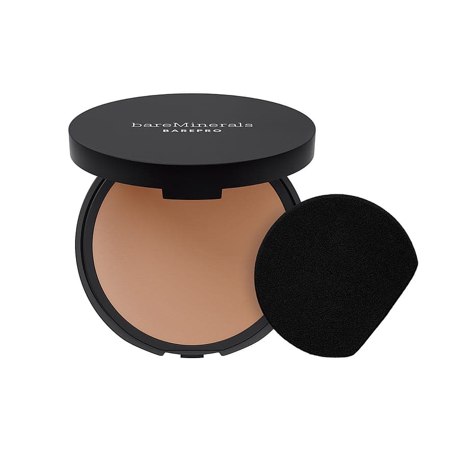 BAREPRO 24HR Skin-Perfecting Powder Foundation Medium Deep 45 Cool