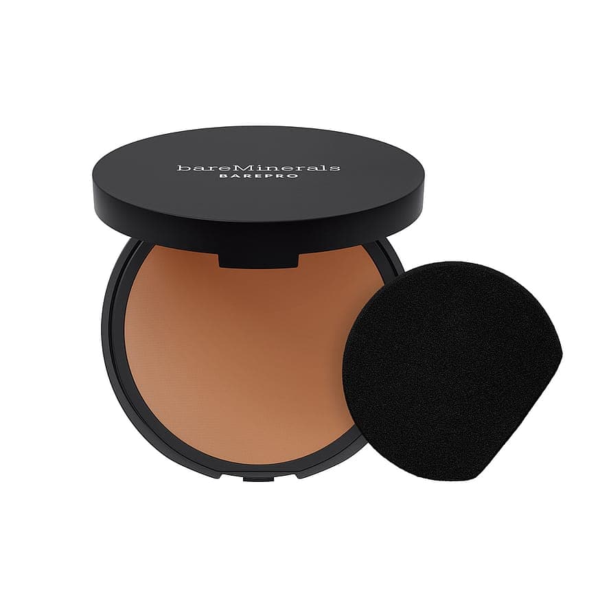 BAREPRO 24HR Skin-Perfecting Powder Foundation Medium Deep 45 Neutral
