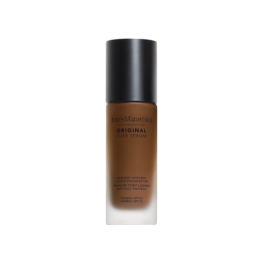 Original Pure Serum Radiant Natural Liquid Foundation Mineral SPF20 Deep Warm 6