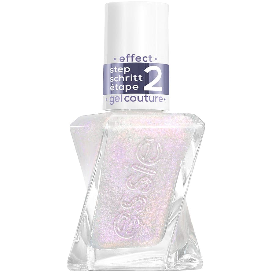 gel couture special effect nail polish 563 blushed metal