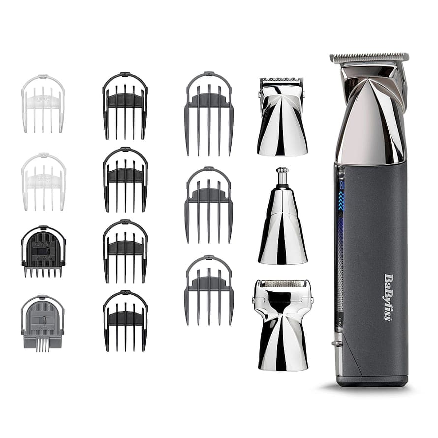 Super X Metal 15-in-1 Cordless Multi Trimmer Chrome