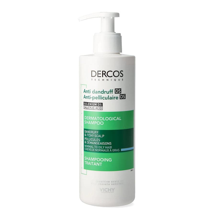 Dercos Anti-Dandruff Shampoo For Normal To Oily Hair 390 ml