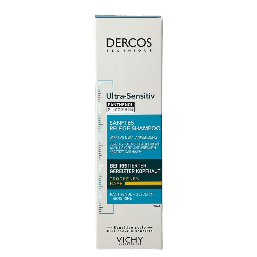 Dercos Ultra-Soothing Shampoo For Dry Hair 200 ml