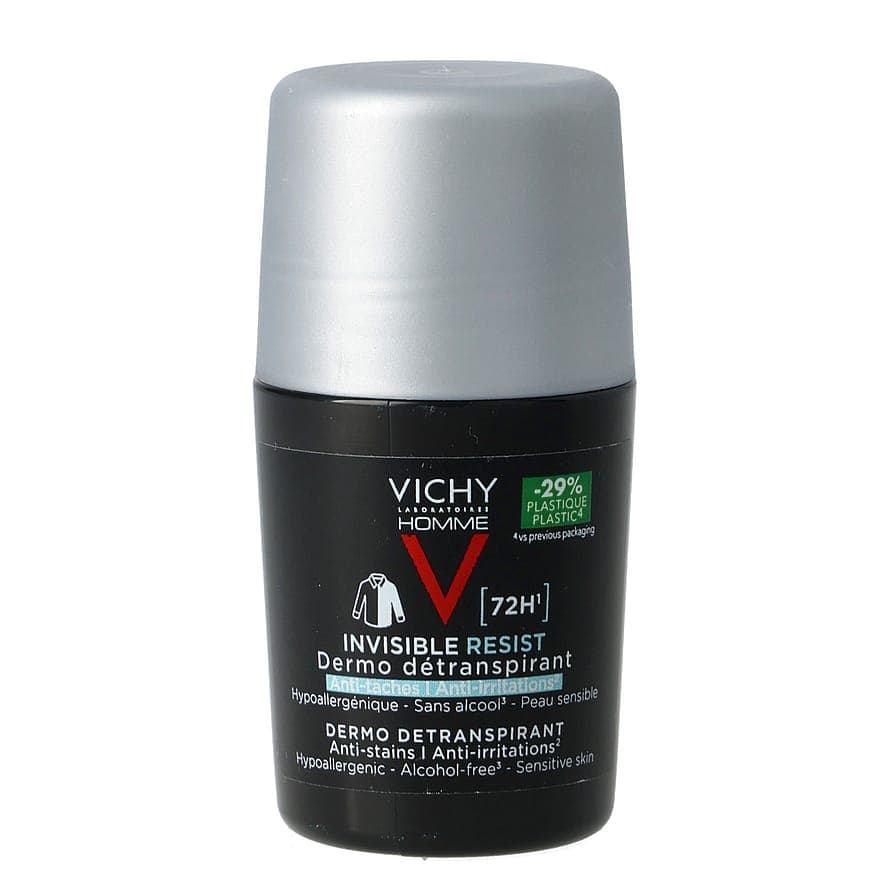 Homme Invisible Resist 72H Anti-Stain Deodorant Roll-On 50 ml