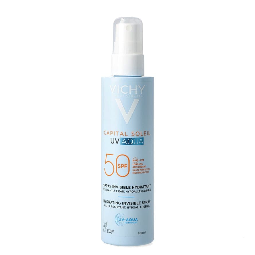 Capital Soleil UV-Aqua Hydrating Invisible Spray SPF50 200 ml
