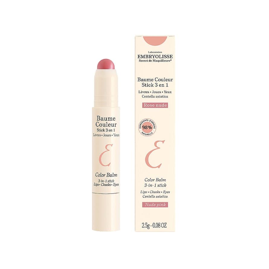 Color Balm 3-In-1 Stick Nude Pink