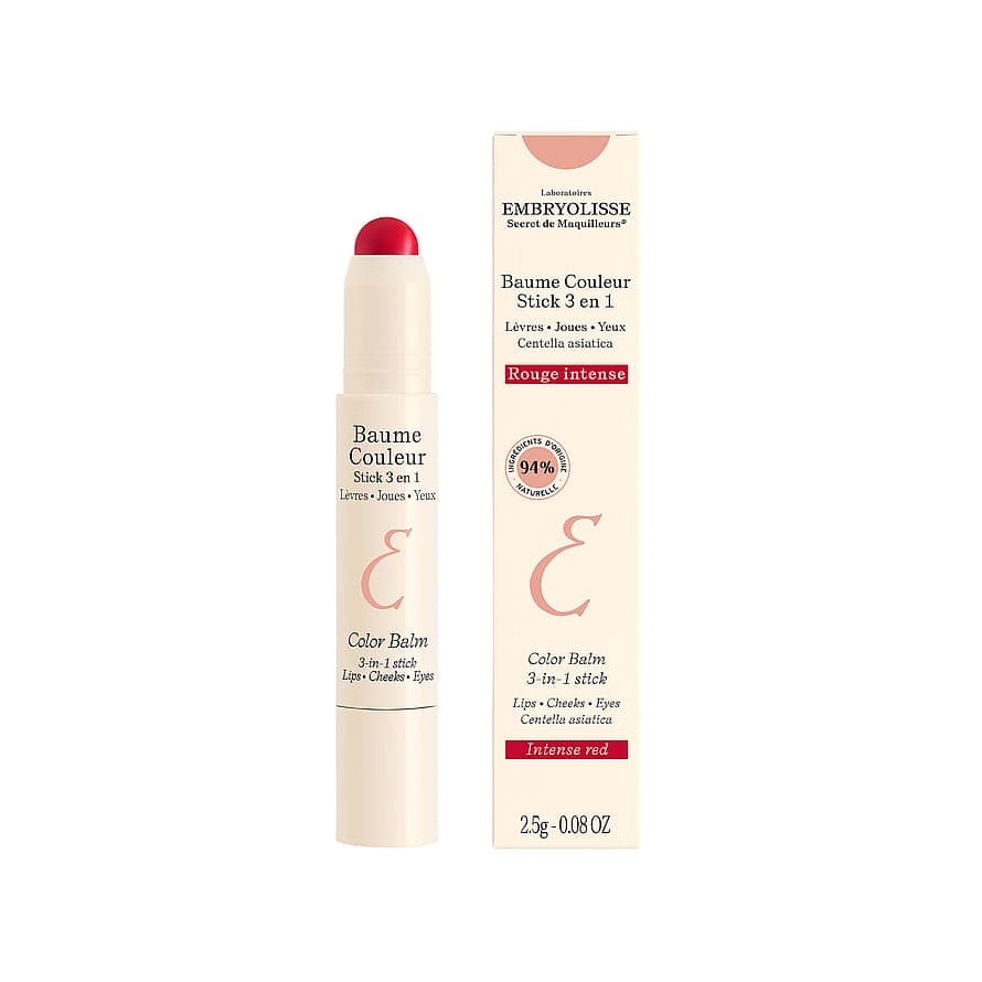 EMBRYO Color Balm 3-In-1 Stick Intense Red