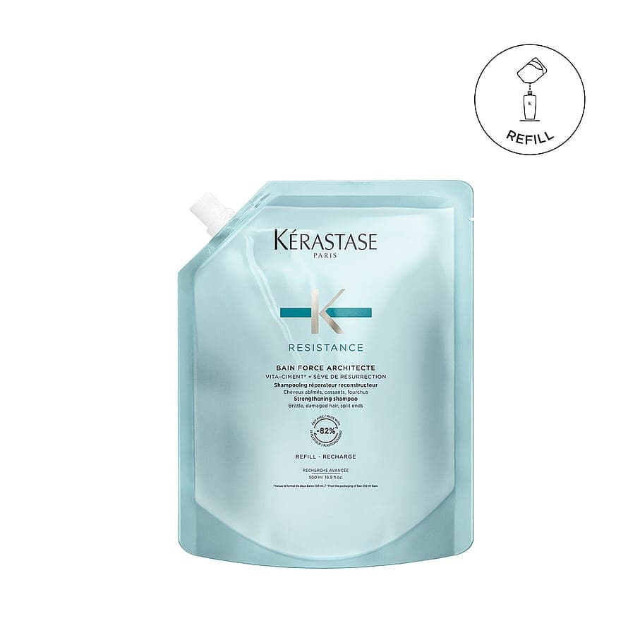 Resistance Bain Force Architecte Shampoo 500 ml, Refill