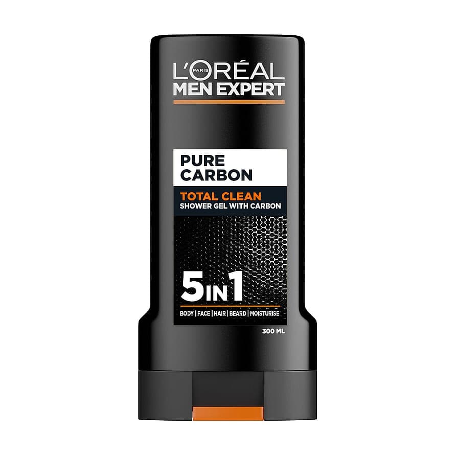 Men Expert Pure Carbon Total Clean Shower Gel 300 ml