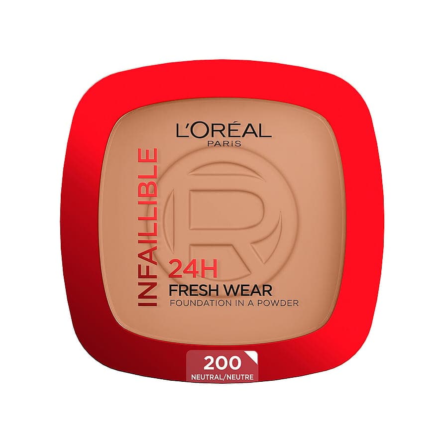 Infaillible 24H Fresh Wear Foundation in a Powder 200 Neutral Undertone