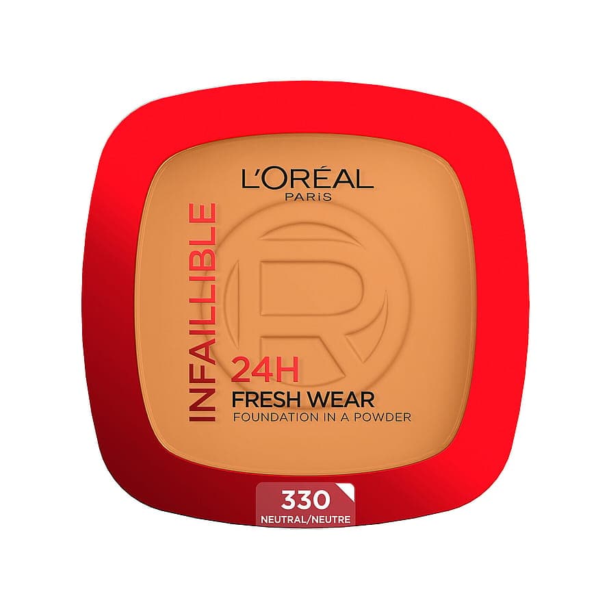 Infaillible 24H Fresh Wear Foundation in a Powder 330 Warm Undertone