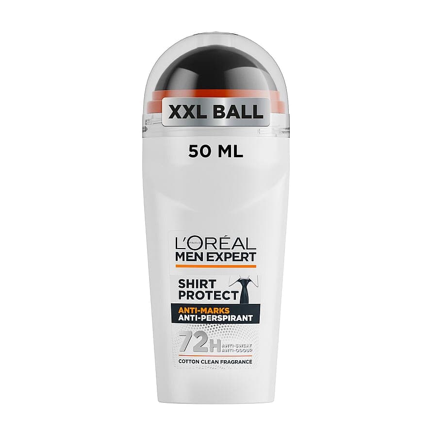 Men Expert Shirt Protect 48H Anti-Marks Anti-Perspirant Deodorant Roll On 50 ml