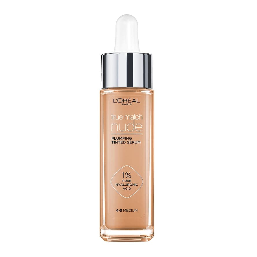 True Match Nude Plumping Tinted Serum 4-5 Medium