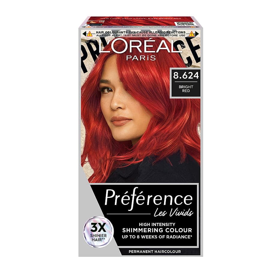 Préférence Vivids 8.624 Bright Red