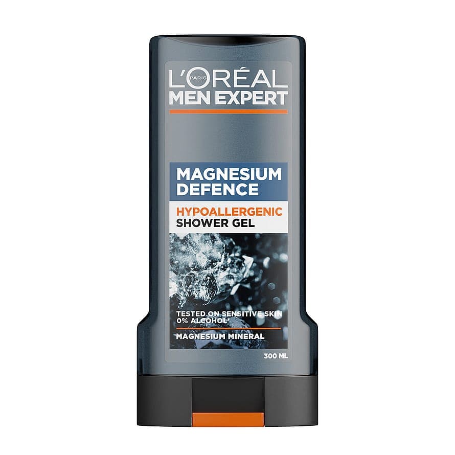Men Expert Magnesium Defense Hypoallergenic Shower Gel 300 ml