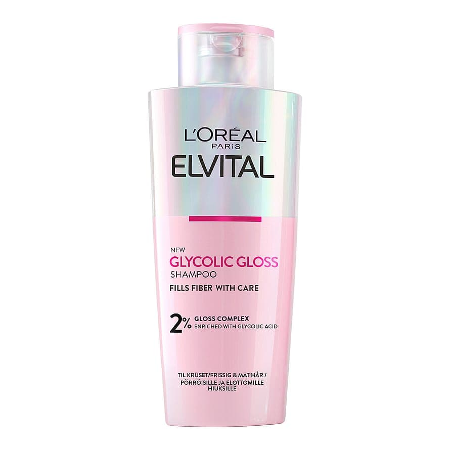Elvital Ultimate Glycolic Gloss Shampoo 200 ml