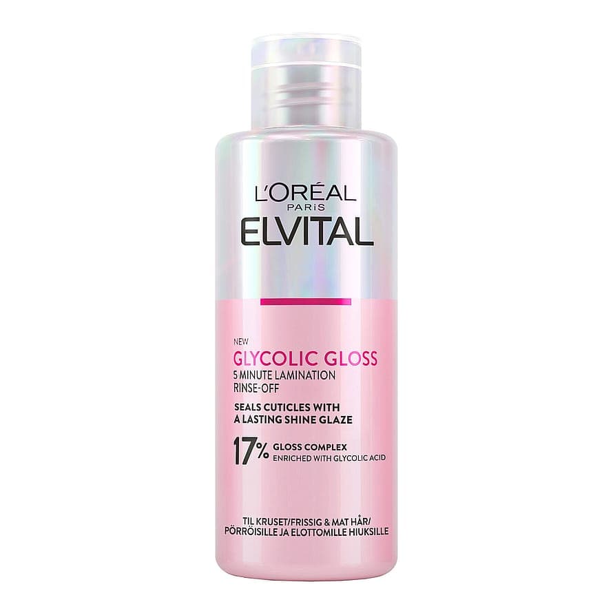Elvital Ultimate Glycolic Gloss Rinse-Off Treatment 200 ml