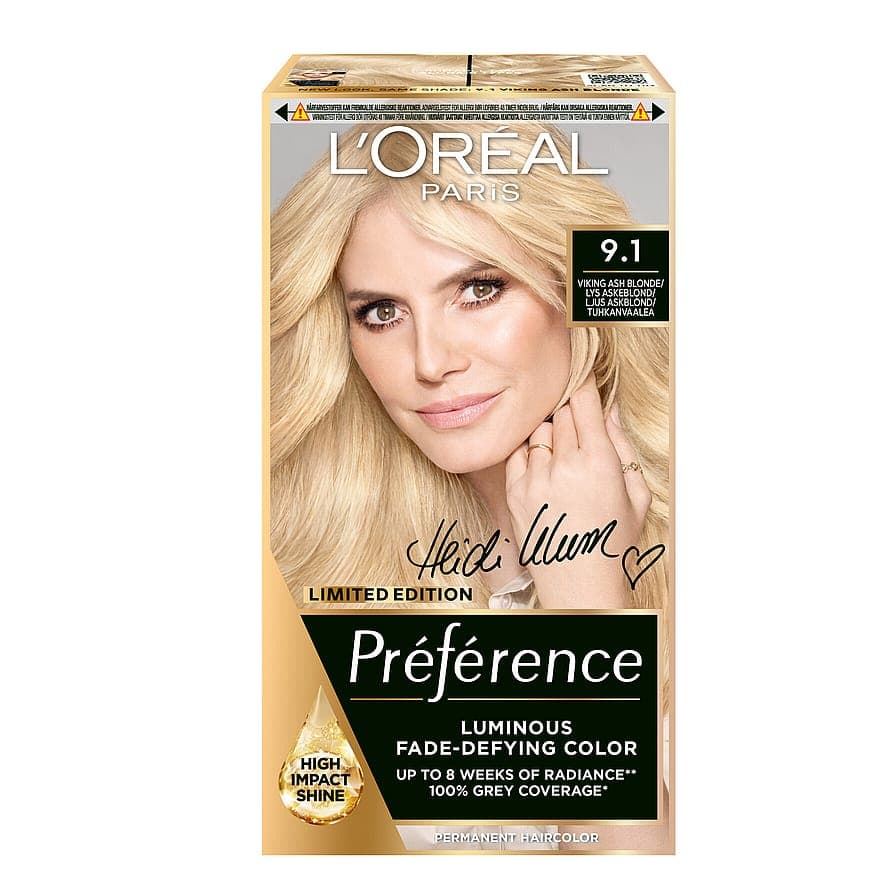 Préférence Permanent Color 9.1 Viking Ash Blonde