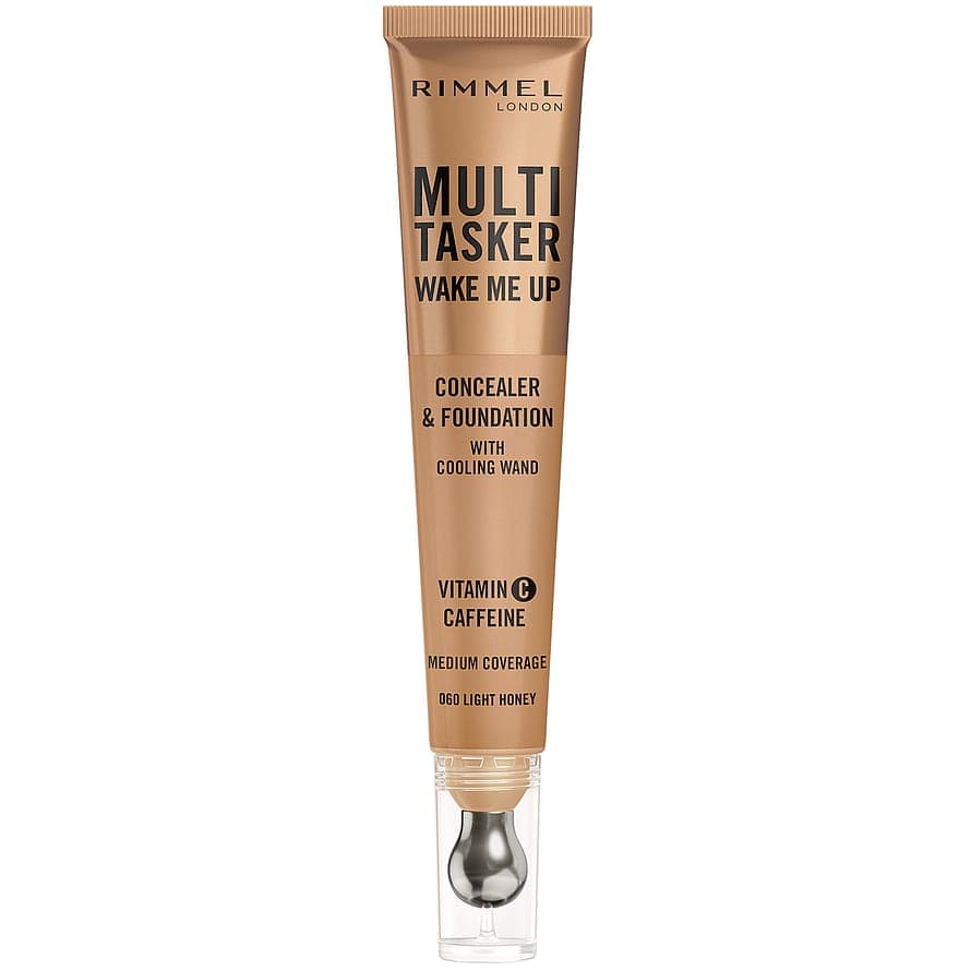 Multi-Tasker Wake Me up Foundation and Concealer Brightening Effect Light Honey