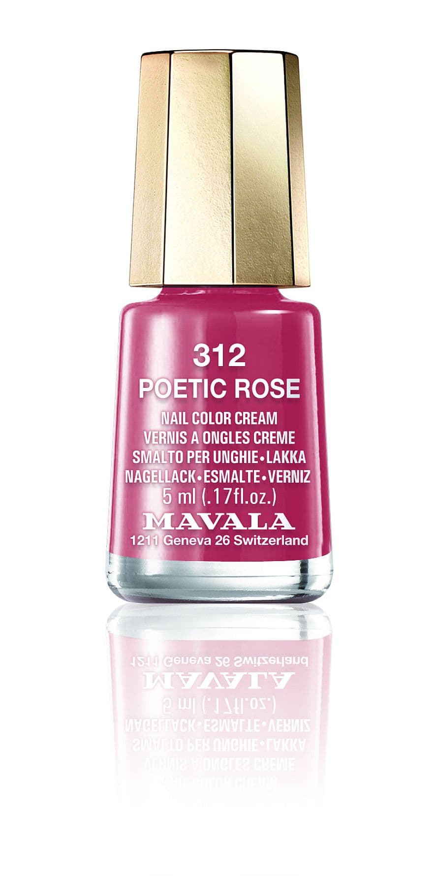 Mini Nail Polish 312 Poetic Rose