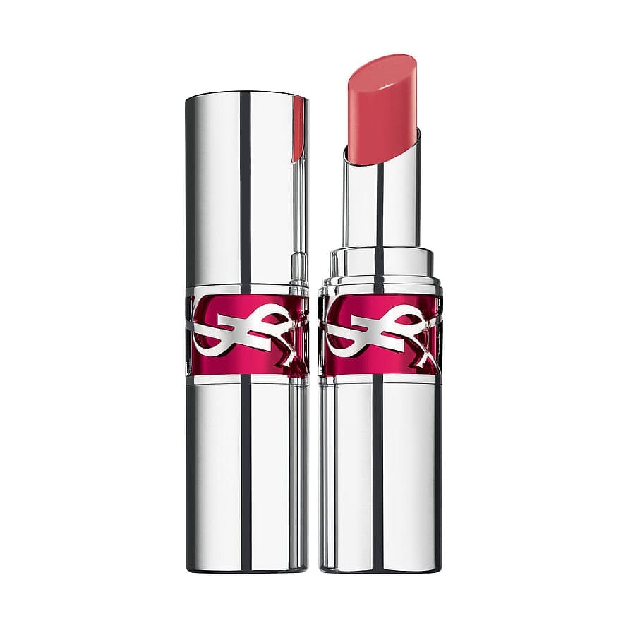 YSL LOVESHINE Candy Glaze Lip Gloss Stick PINK SATISFACTION 5