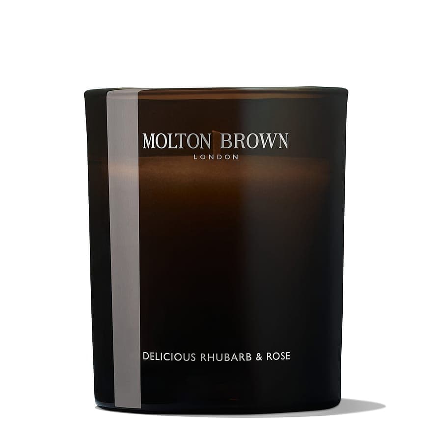 Delicious Rhubarb & Rose Signature Candle 190 g