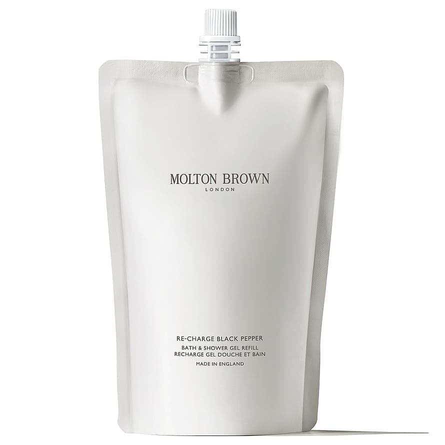Re-Charge Black Pepper Bath & Shower Gel Refill 400 ml
