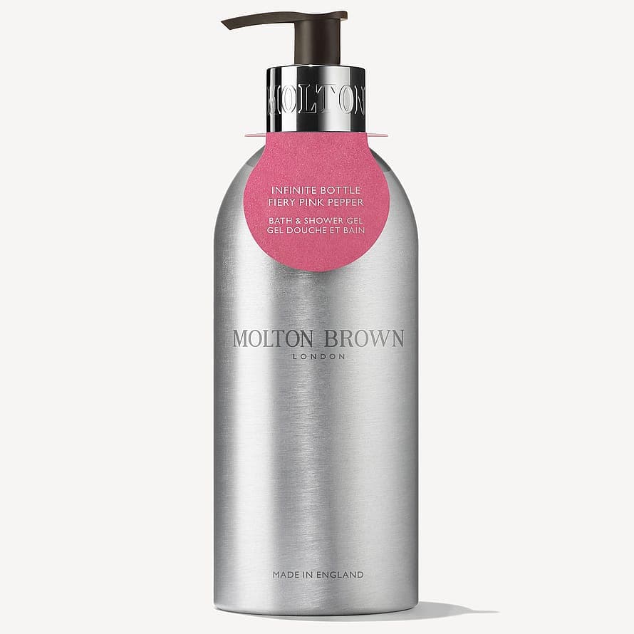 Fiery Pink Pepper Bath & Shower Gel Infinite Bottle 400 ml