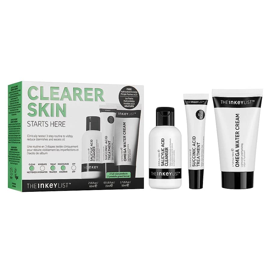 Clearer Skin Starts Here 60 ml + 50 ml + 15 ml