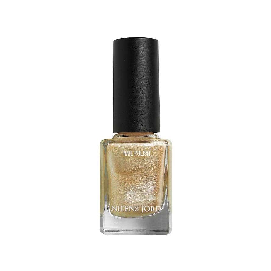 Nail Polish Glitter Gold