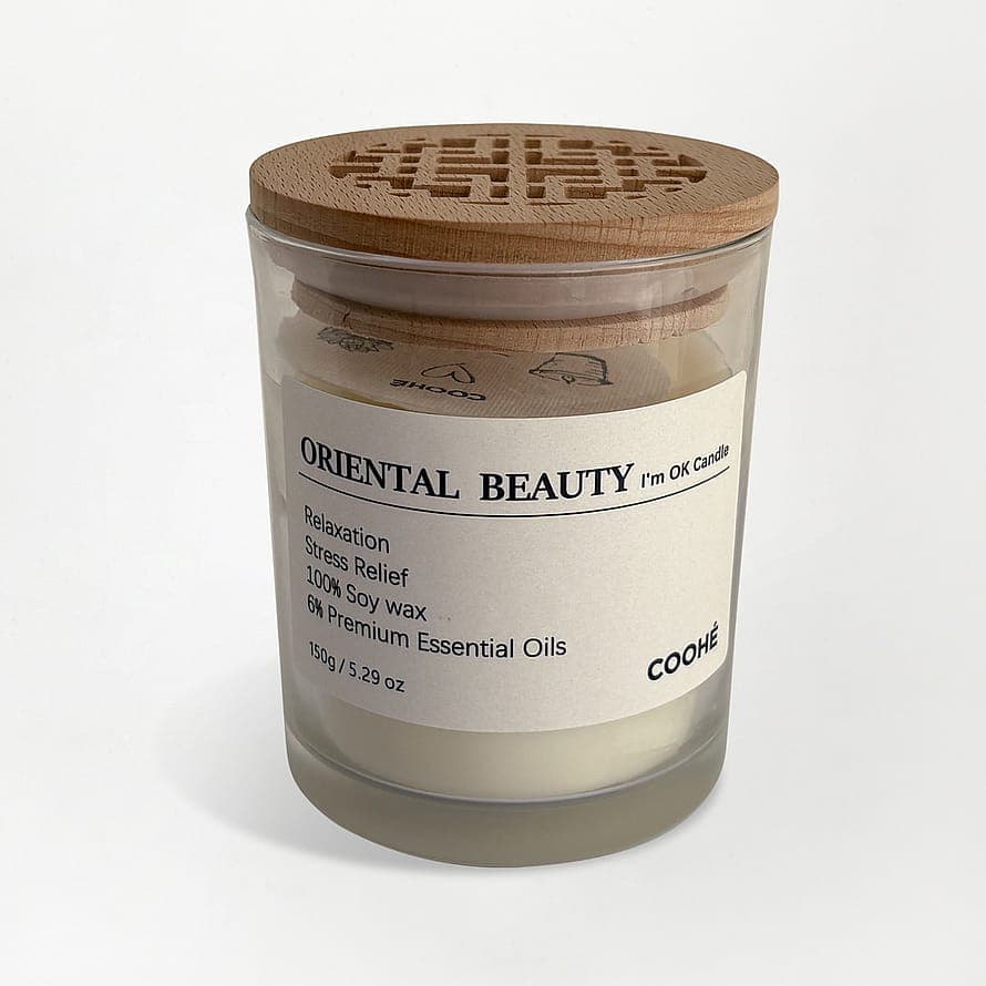 I'M OK Soy Wax Aroma Candle Oriental Beauty 150 g