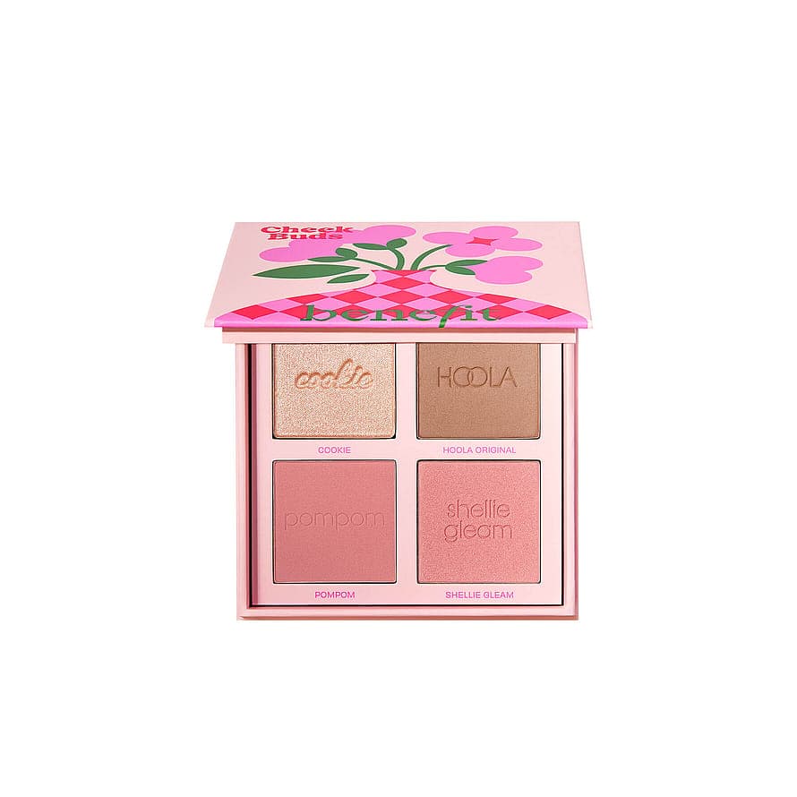 Cheek buds – Aurinkopuuteri, poskipuna ja highlighter