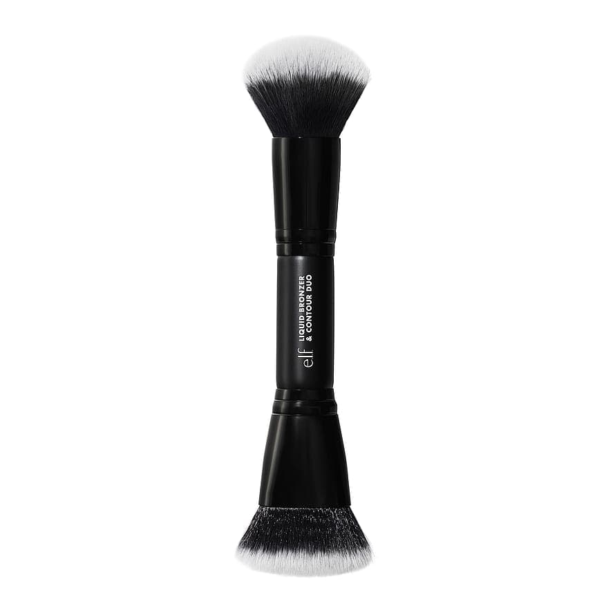 Liquid Bronzer & Contour Duo Brush