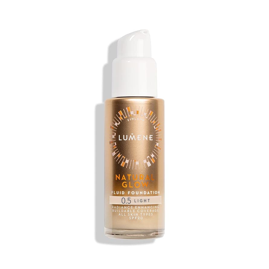 Natural Glow Fluid Foundation 0.5 Light