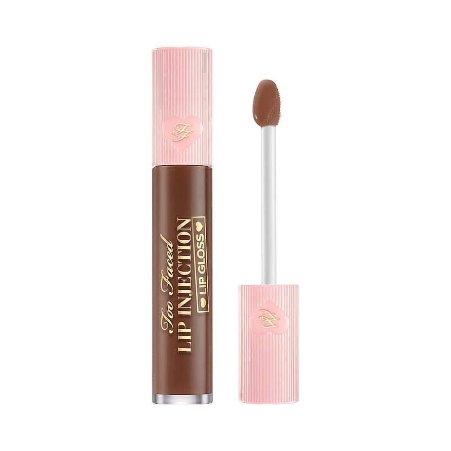 Lip Injection Lip Gloss Cooling Instant Lip Plumper Chocolate Cream Pie