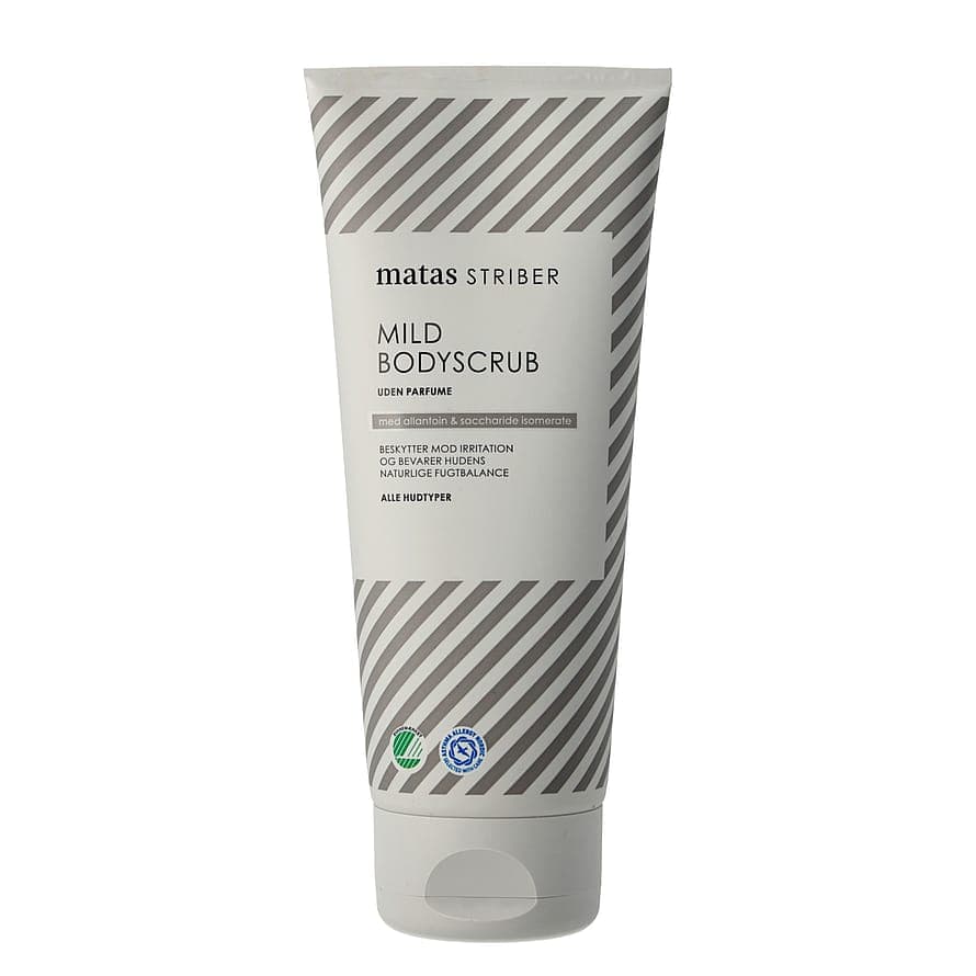 Mild Body Scrub For Sensitive Skin Fragrance Free 200 ml