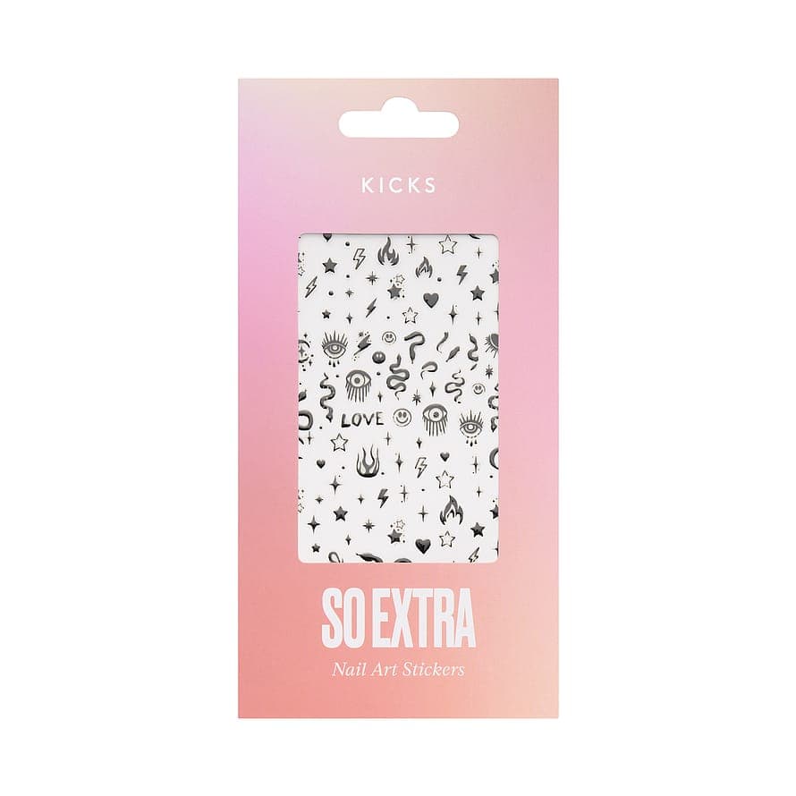 So Extra - Nail Art Stickers Mystic Black