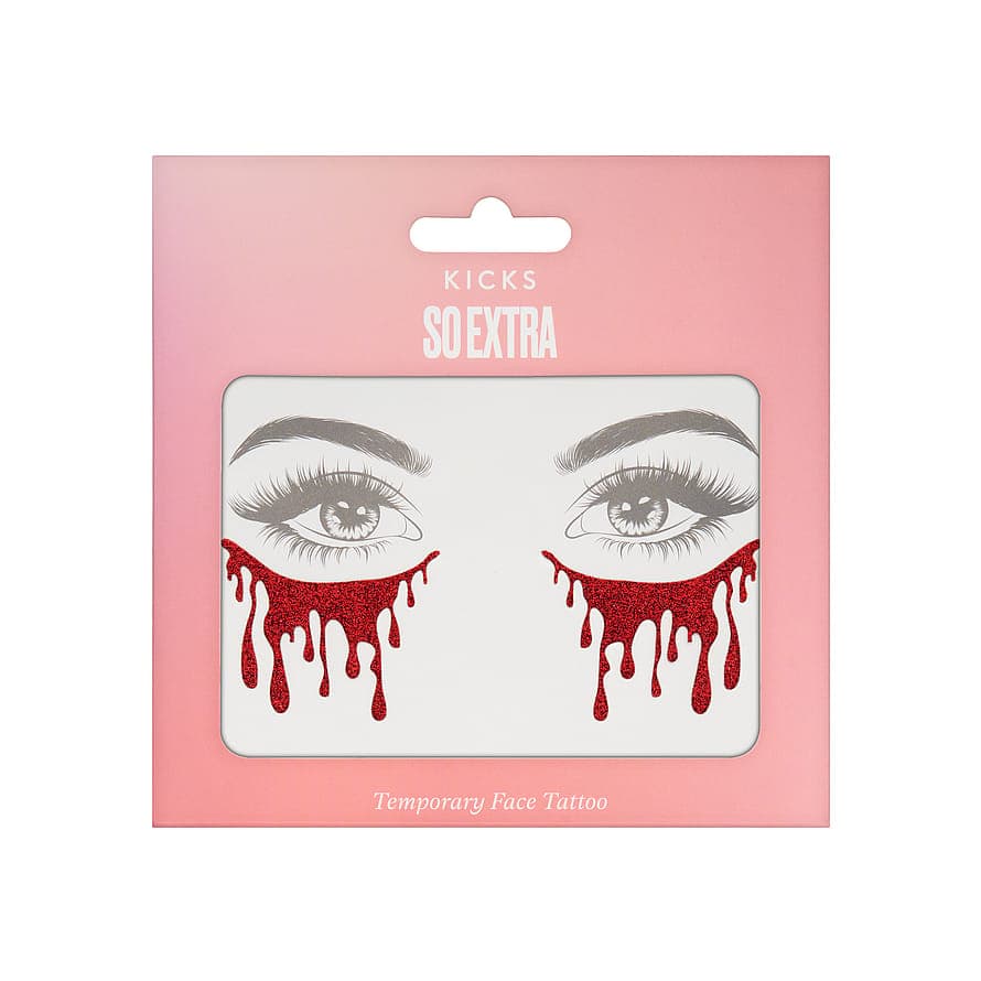 So Extra - Face Stickers Red