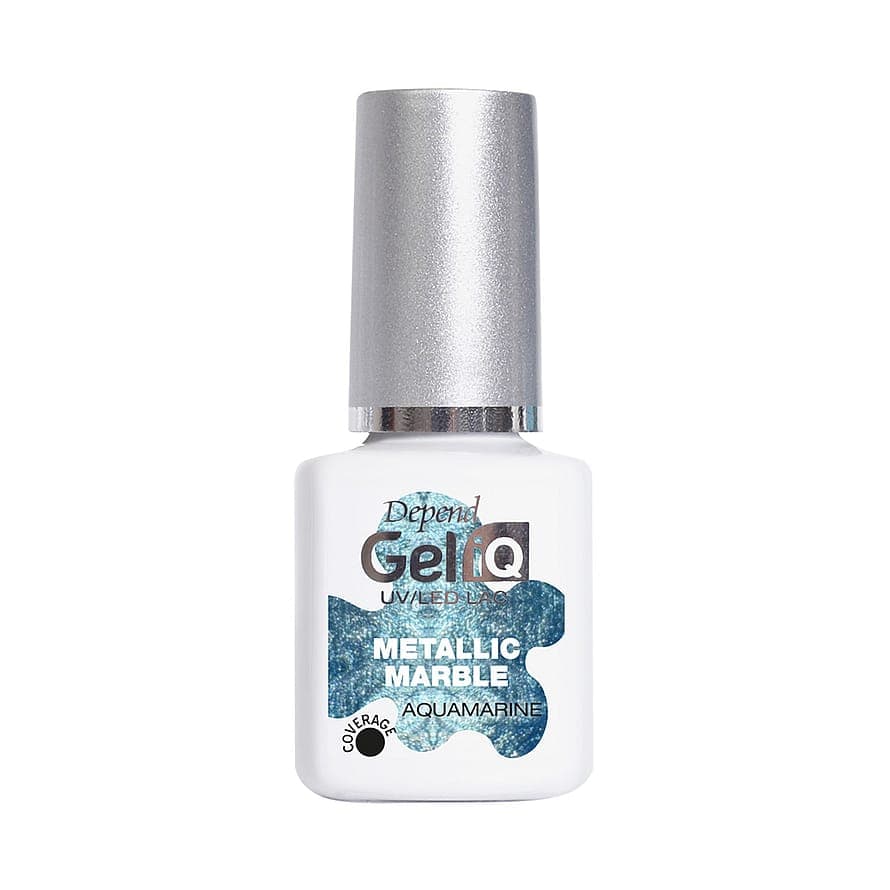 GeliQ Metallic Marble Depend Gel IQ Metallic Marble 10155 Aquamarine