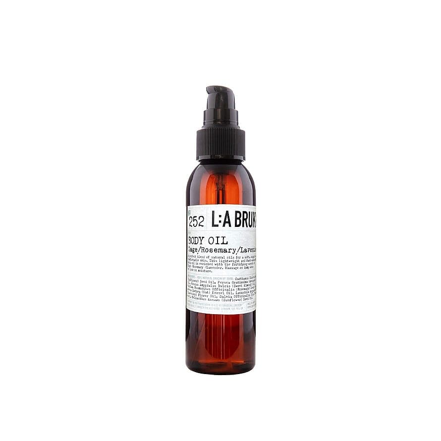 252 Body Oil Sage/Rosemary/Lavender 120 ml