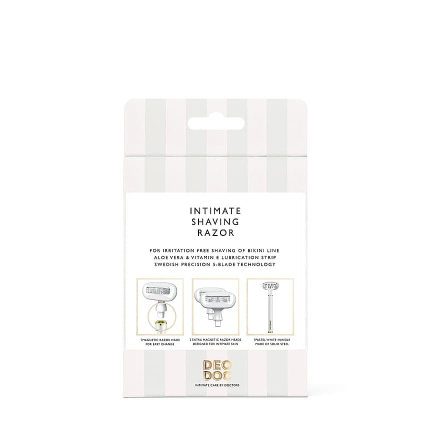 Intimate Shaving Razor White