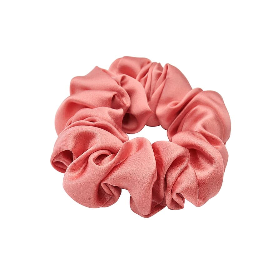 Mulberry Silk Scrunchie Pink