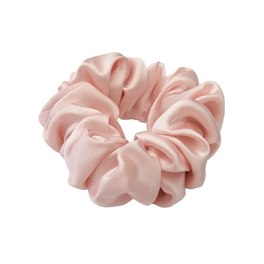 Mulberry Silk Scrunchie Pearl Pink