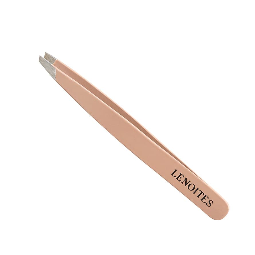 Premium Slant Tweezer Pink/Nude