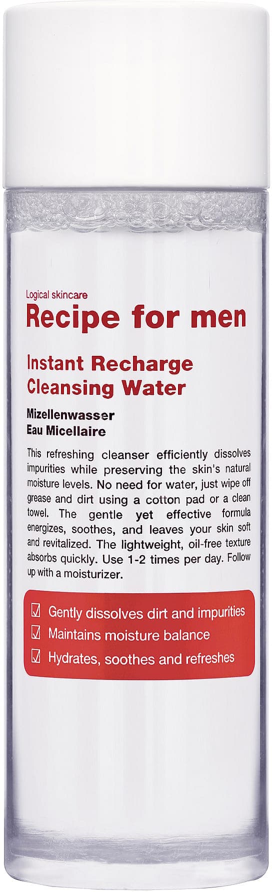 Instant Recharge Cleansing Water 100 ml