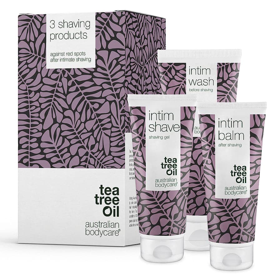 3-Step Intimate Shaving Kit For Smooth Skin Without Irritation, Redness & Ingrown Hairs 250 ml