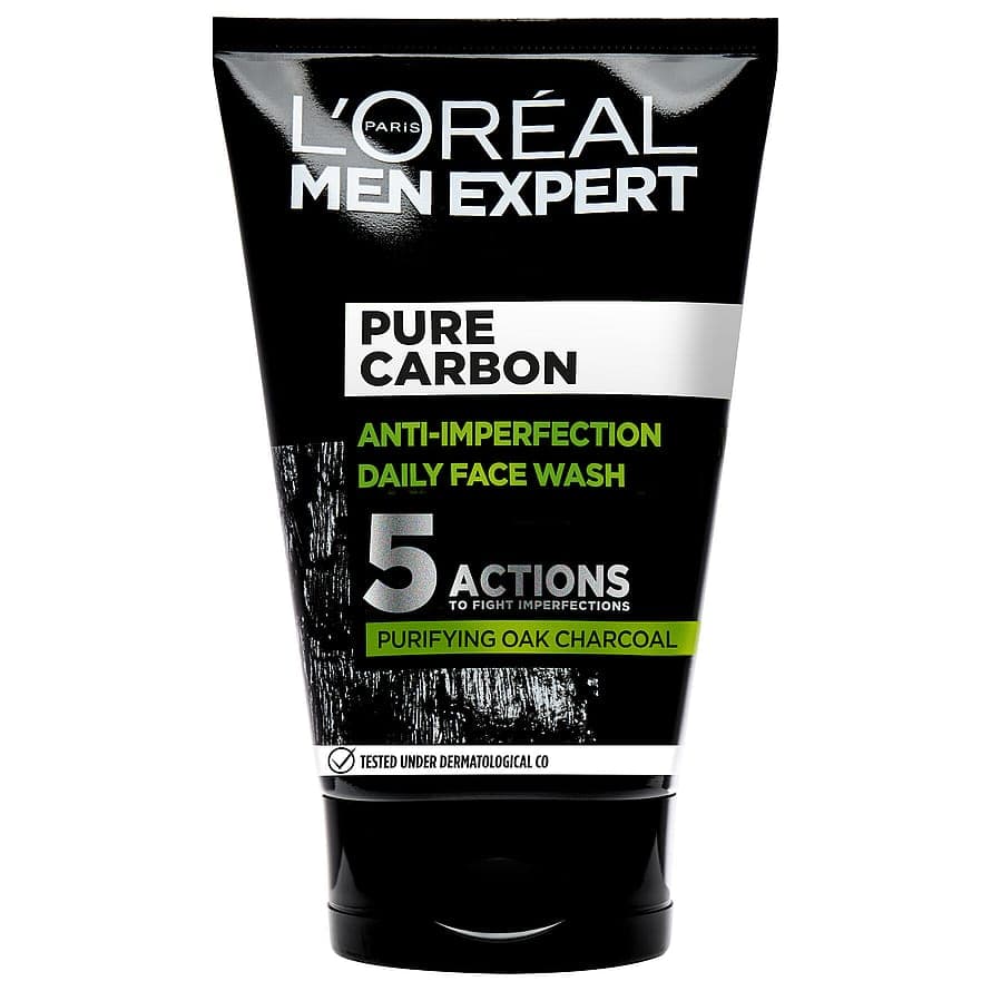 Men Expert Pure Carbon Anti-Imperfection Daily Face Wash 100 ml