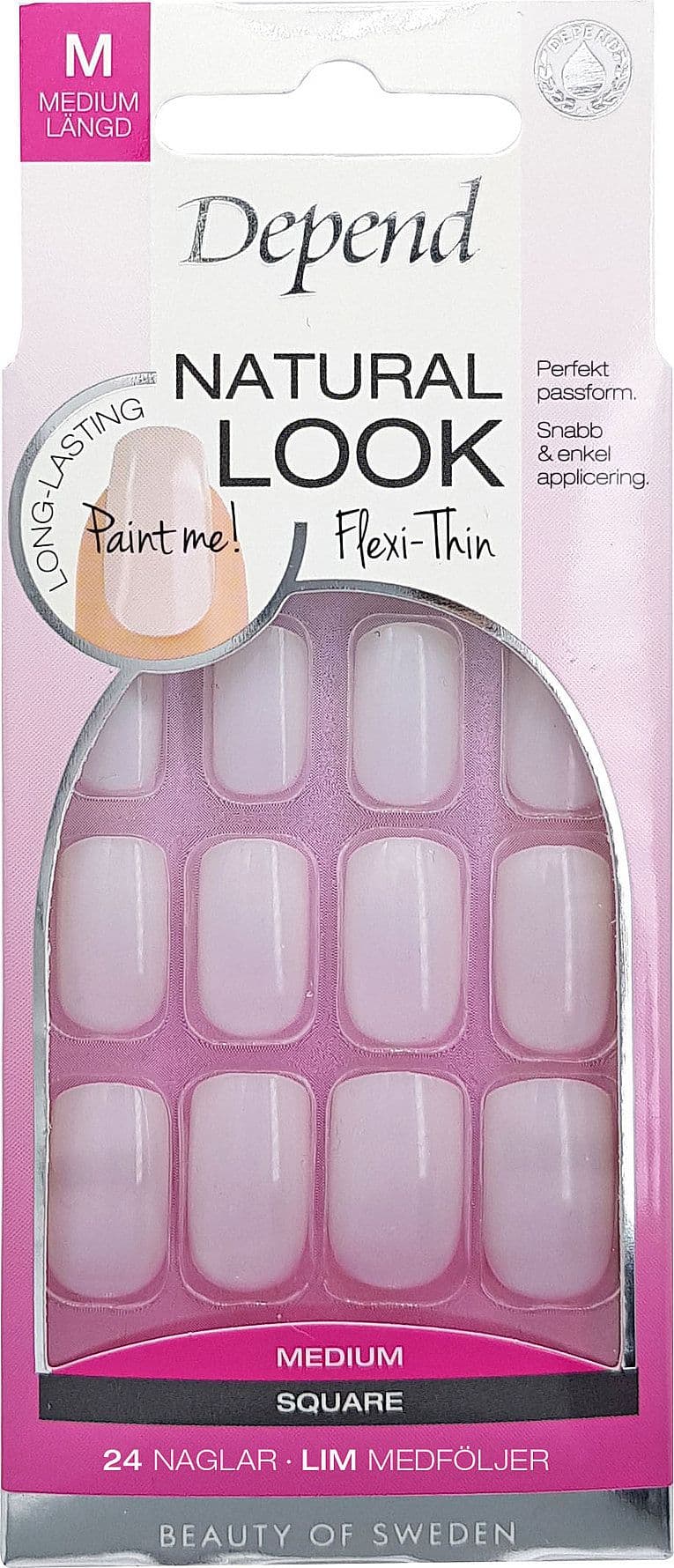 Natural Look Medium Square Medium